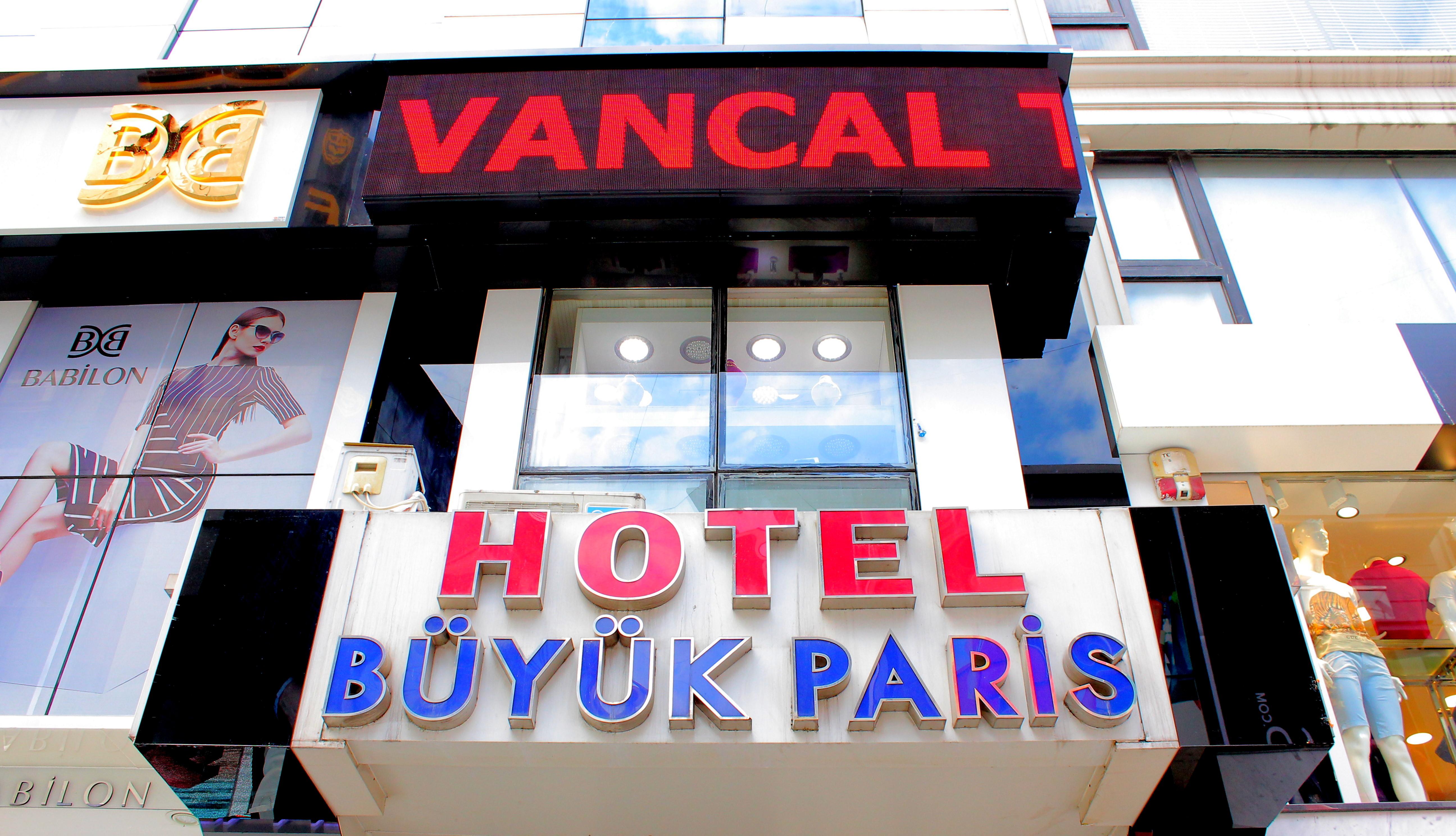 Hotel Buyuk Paris Provincia di Provincia di Istanbul Esterno foto